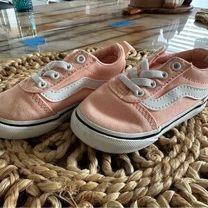 Vans Kids Coral Canvas Sneakers